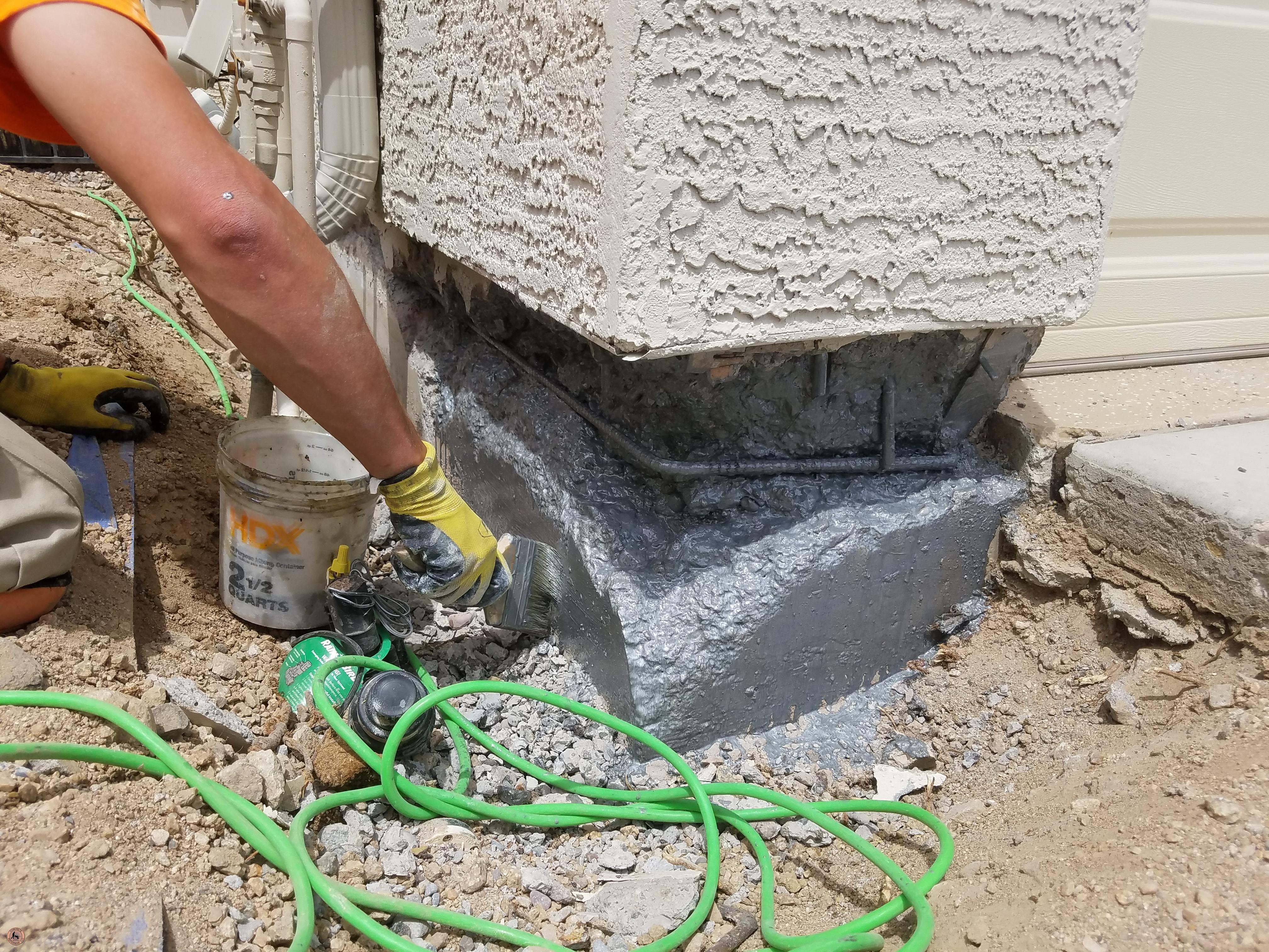 repair foundation arizona concrete stem gilbert az crack patch contractor inspections concreterepairman
